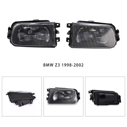 Coppia di fari fendinebbia paraurti anteriore senza lampadine per BMW E39 Serie 5 1995-1998