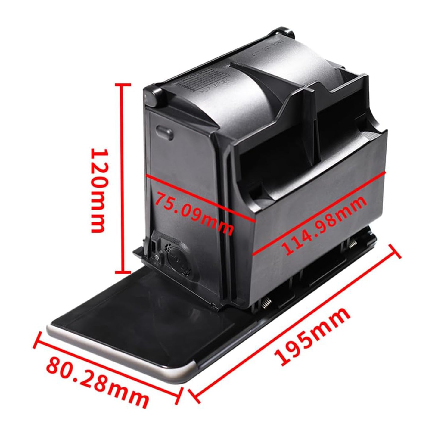 Ascher Ashtray Front LHD 5M1857309B Per GOLF PLUS TIGUAN