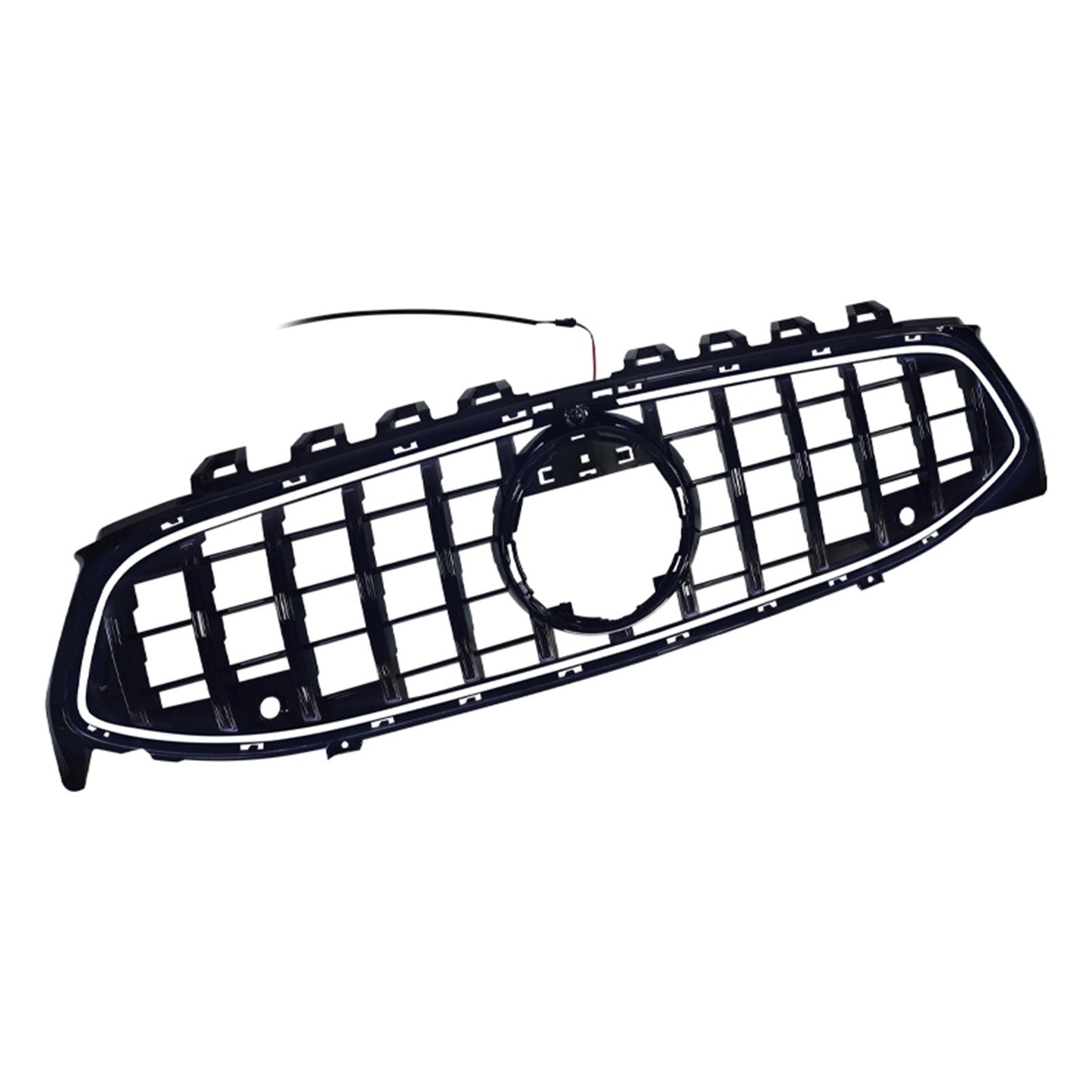 Griglia paraurti anteriore nera per Mercedes Classe CLA W118 C118 GT 2020-2024
