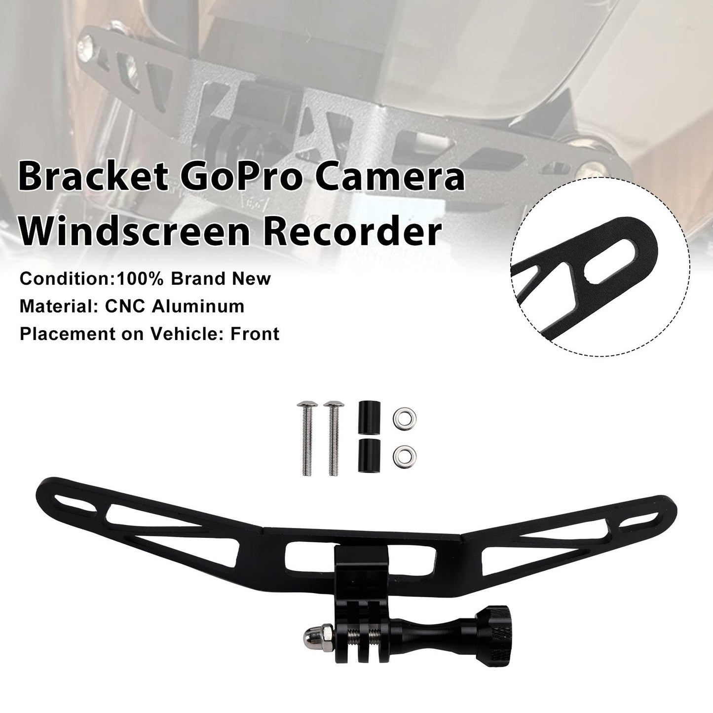 Supporto per parabrezza GoPro per BMW R1300GS S1000XR F900XR F850GS