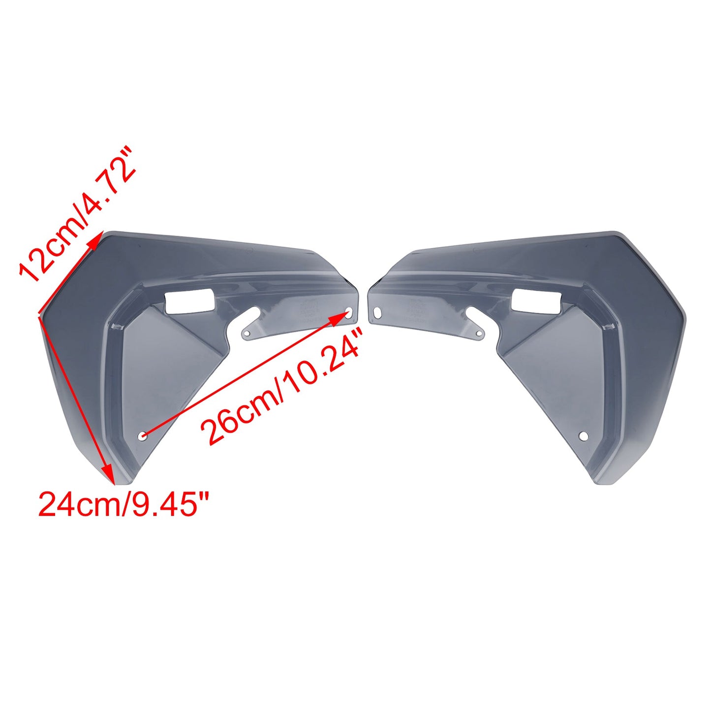Pannelli laterali per parabrezza adatti per BMW R1300GS ADV 2025-2026