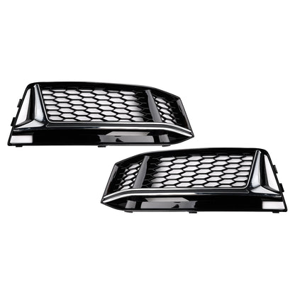 Griglia di copertura fendinebbia AUDI A4 B9 S-Line S4 2016-2018 (2 pezzi)