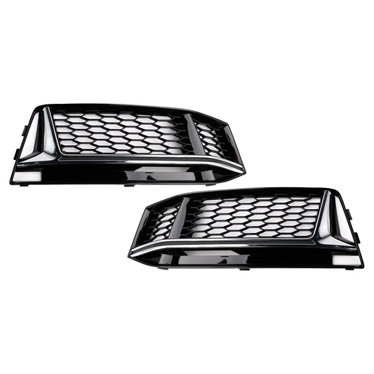 Griglia di copertura fendinebbia AUDI A4 B9 S-Line S4 2016-2018 (2 pezzi)