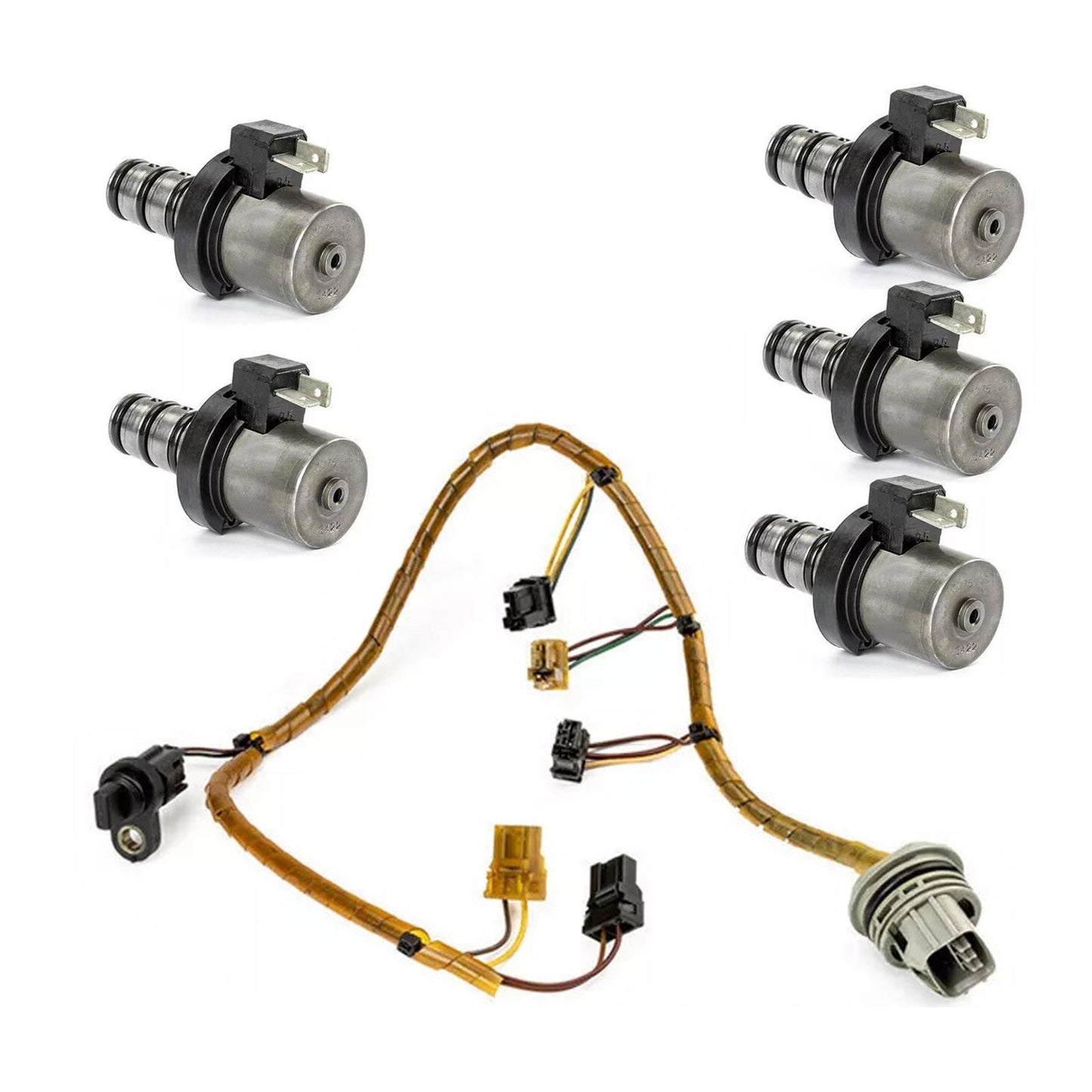 Kit solenoide cambio cambio DYNASTY 2.5L 3.0L 3.5L 2000-2005 con cablaggio F4A41 F4A42