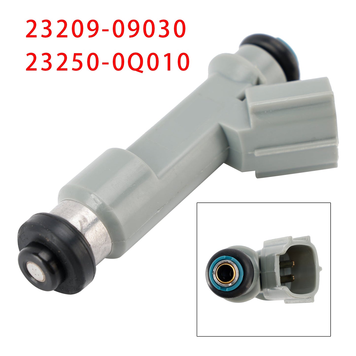 1 pz iniettore carburante per Toyota Citroen Peugeot 1.0 23209-09030 23250-0Q010