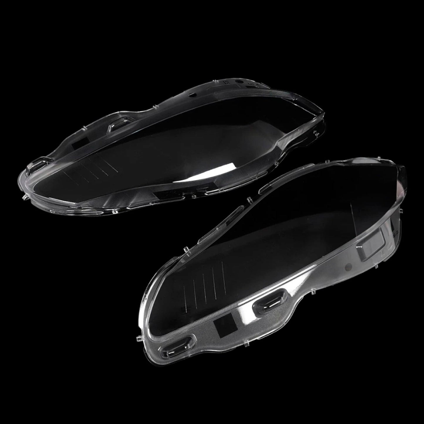 Copri lente faro anteriore Jaguar XJ XJL 2010-2019, trasparente