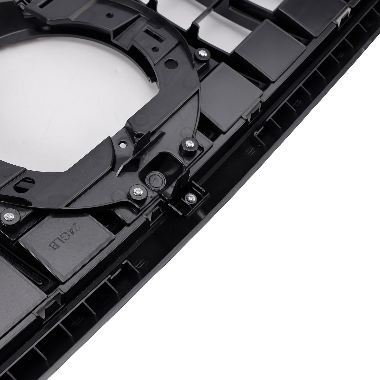 Griglia paraurti anteriore cromata e nera per Mercedes Benz GLB X247 GLB200 GLB250 (modelli dal 2024 in poi).