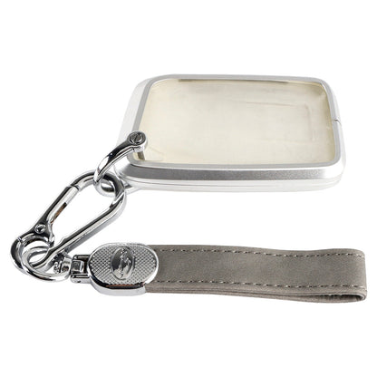 Custodia in lega di alluminio TPU con pellicola morbida grigia per chiave auto Lexus IS GS ES RX