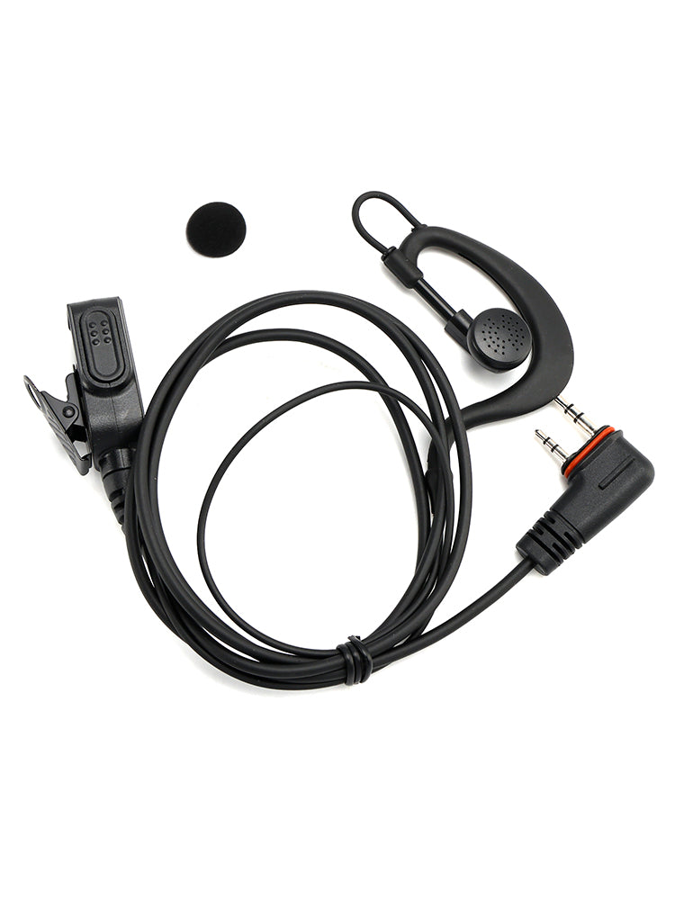 Cuffie con gancio auricolare ICOM A24/25-020 per ricetrasmittenti ICOM A25CE A25N A24