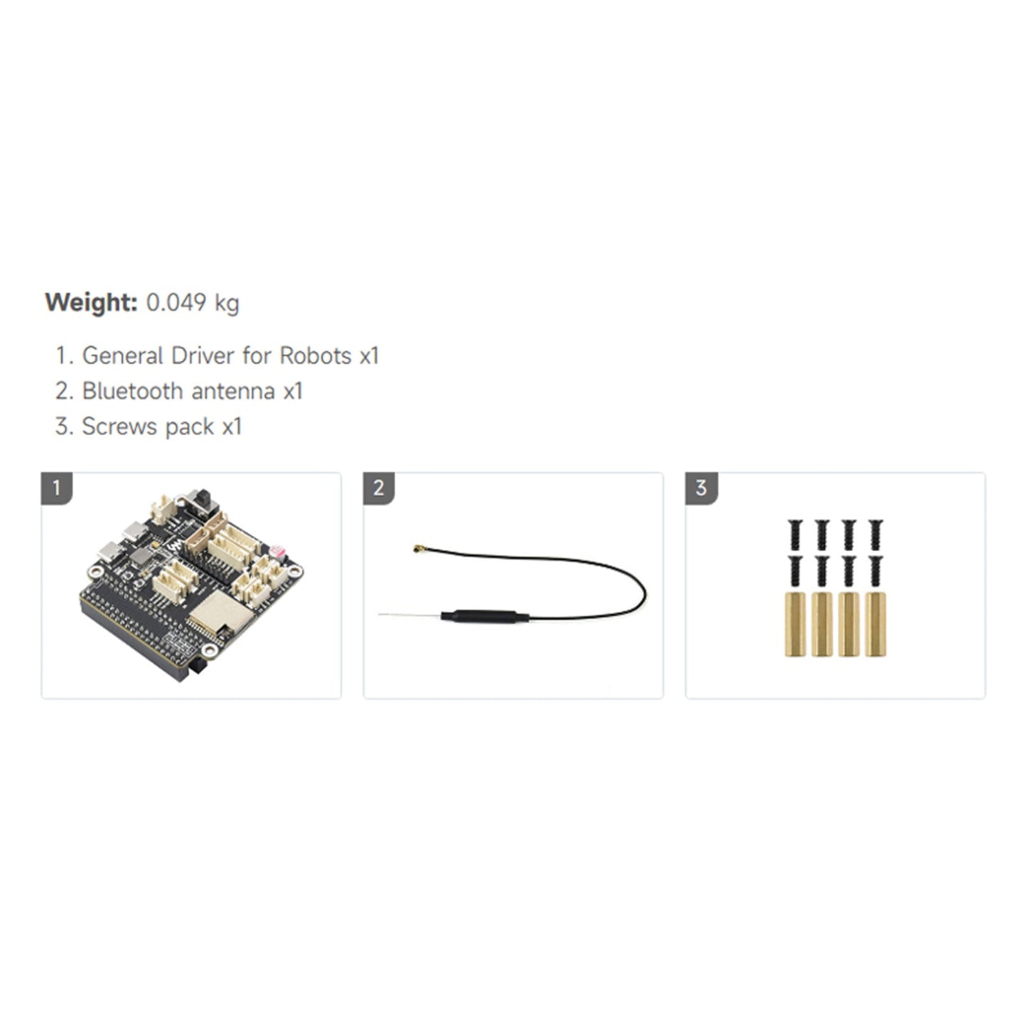 Scheda driver universale per robot ESP32-WROOM-32 Scheda di sviluppo multifunzione