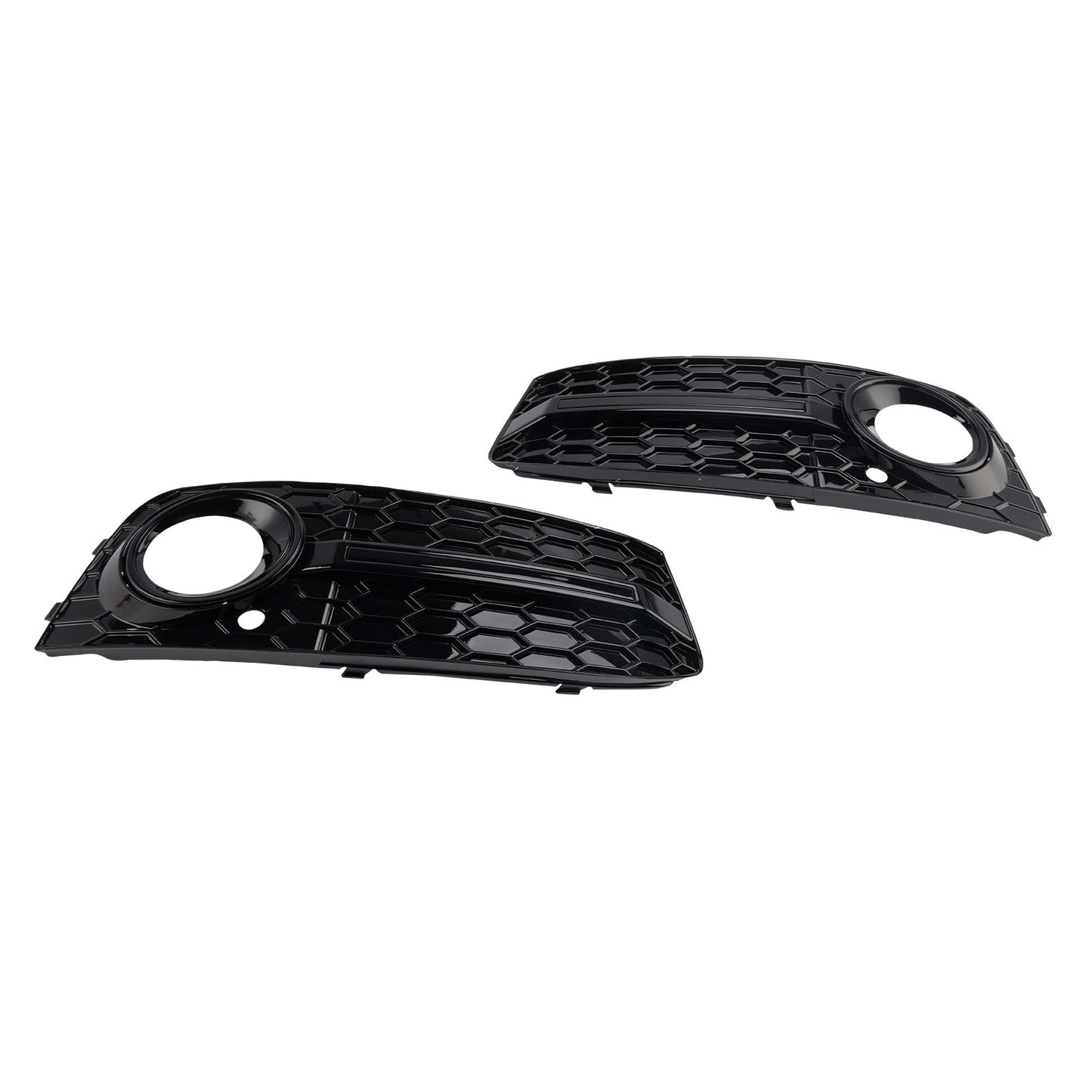 2 pezzi Griglia fendinebbia anteriore a nido d'ape 8KD807681 compatibile con Audi A4 B8 2009-2012