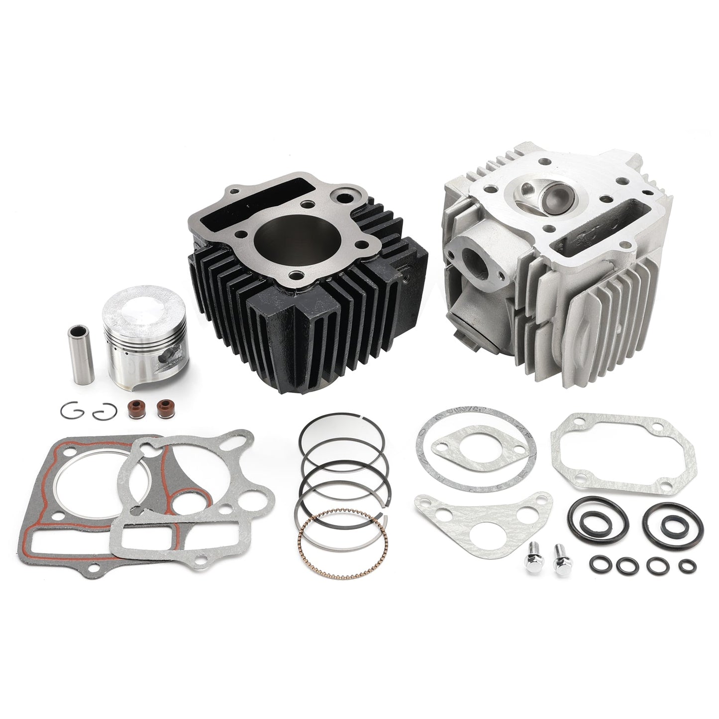 KIT MOTORE DI RICOSTRUZIONE TESTATA CILINDRO DA 50 MM PER HONDA SUPER CUB C100/C102 (OHV) / CT100