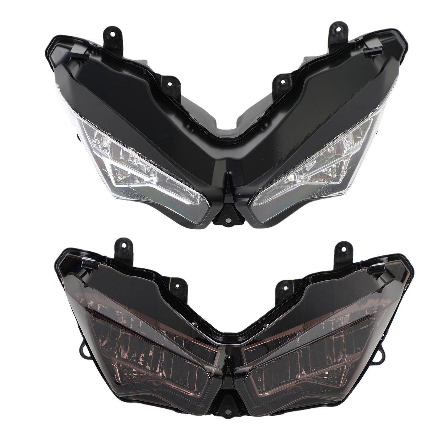 Griglia Del Faro Griglia Del Faro Anteriore Per Kawasaki Ninja 400 18-23 Fumo