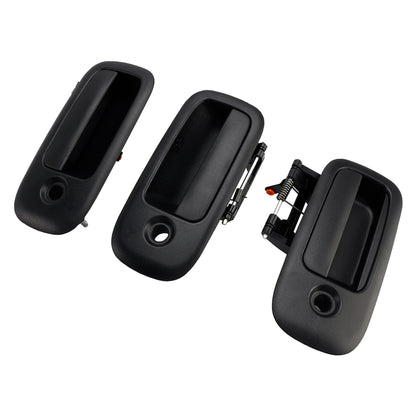 Set di 3 maniglie per porte esterne anteriori per Chevrolet Express 1500 2500 1996-2009