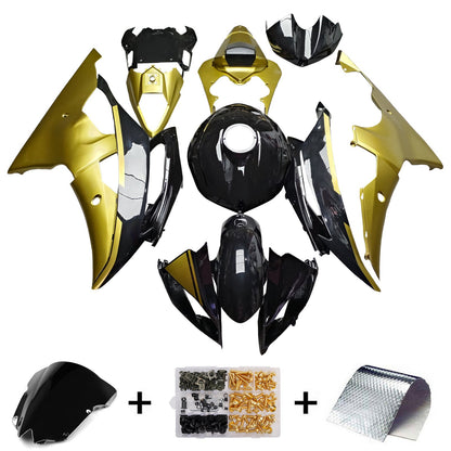 Kit carenatura iniezione plastica ABS per Yamaha YZFR6 YZF-R6 2008-2016