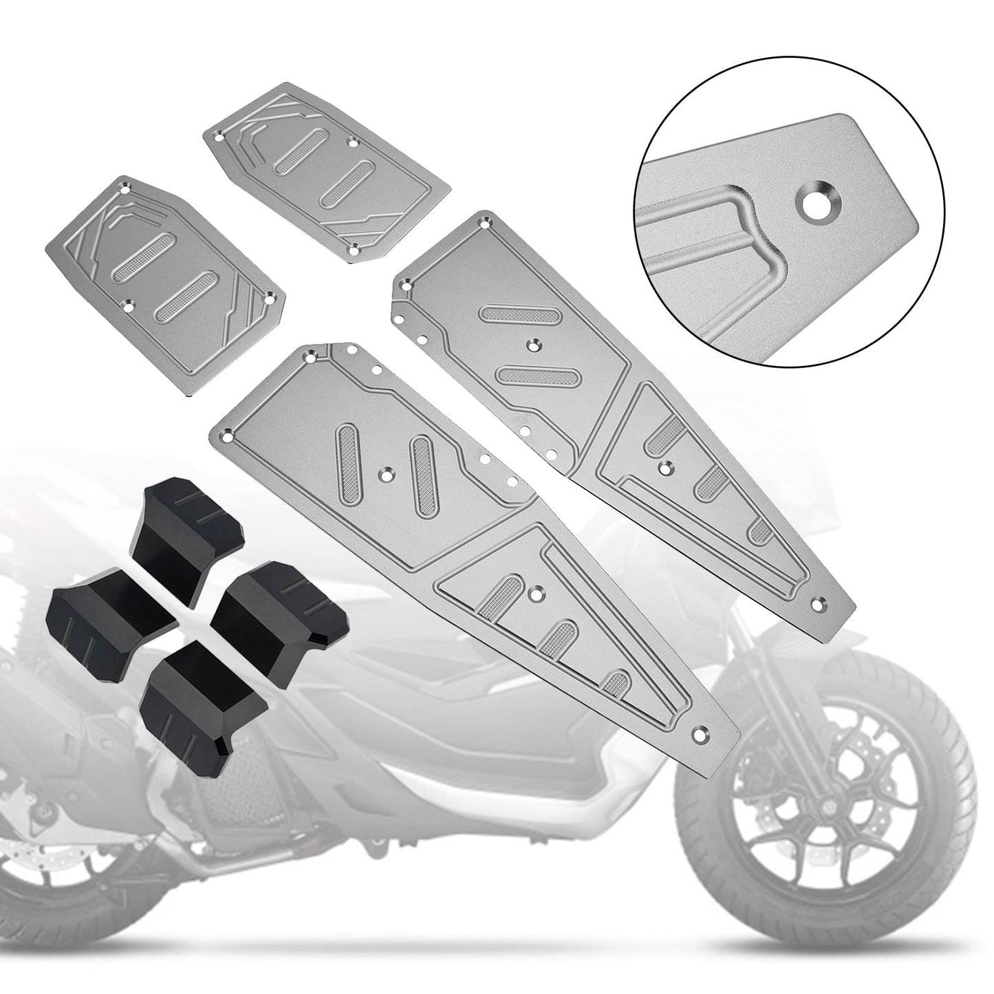 Parabrezza parabrezza adatto per MOTO GUZZI V7 Classic 2016-2023 V9 Bobber 2018-23