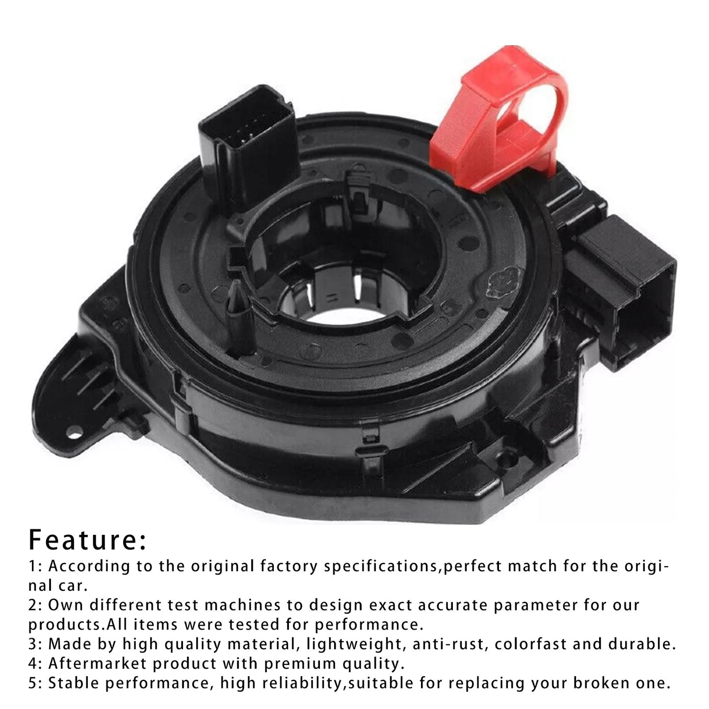 Molla per orologio con cavo a spirale Squib 6C0959653 per Seat Skoda Vw Polo V 6R1/6C1