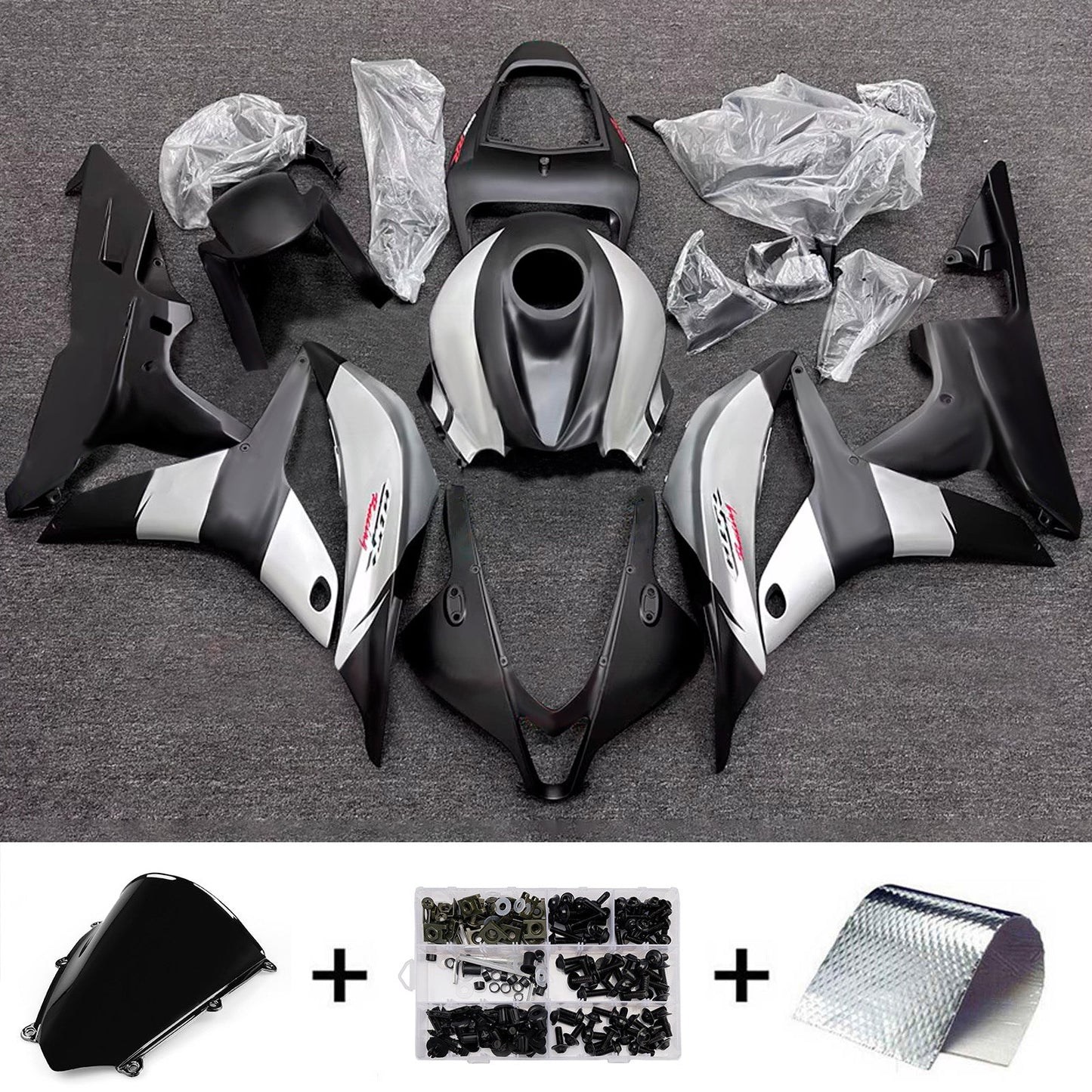 Kit di carene in plastica ABS stampate a iniezione per Honda CBR600RR 2007-2008 F5