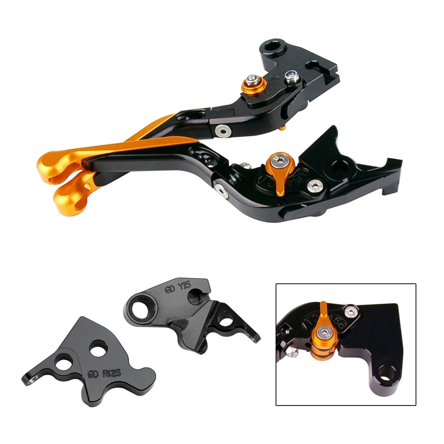 Leva freno frizione regolabile adatta per YAMAHA XSR 155 MT15 2019-2022