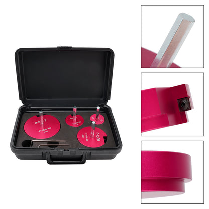 Kit di alesatori per tubi in PVC da 4 pezzi, raccordi per raccordi, strumenti idraulici SCH, per trapani da 1/2"