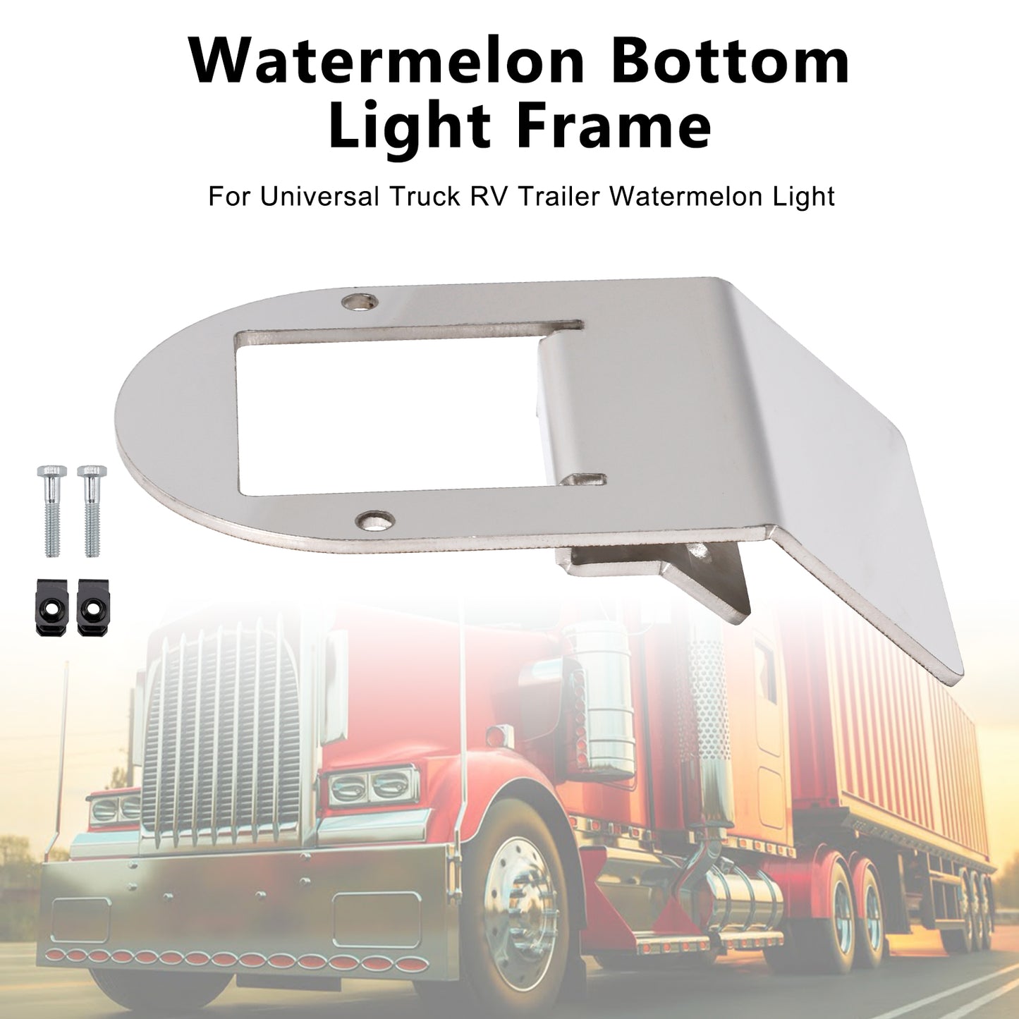 Watermelon Under Glow Frame Bracket Universal Clamp Style Mount Per Truck RV