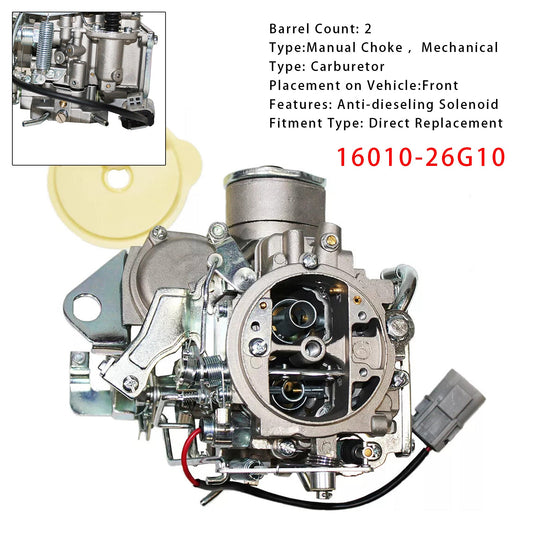 Carburatore Nissan Z20 Gazelle Silvia Datsun Pick Up Caravan Bus 16010-26G10