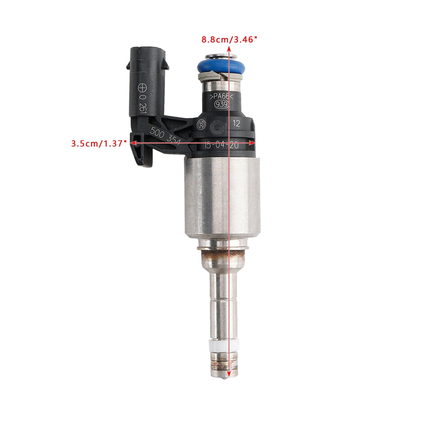 4 pezzi iniettore carburante 04E906036Q adatto per Audi A3 adatto per Seat Leon adatto per Skoda adatto per VW Passat