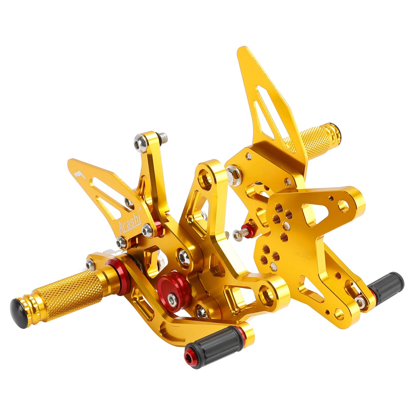 Pedane arretrate in alluminio CNC Kawasaki Ninja ZX6R ZX636 2024-2025