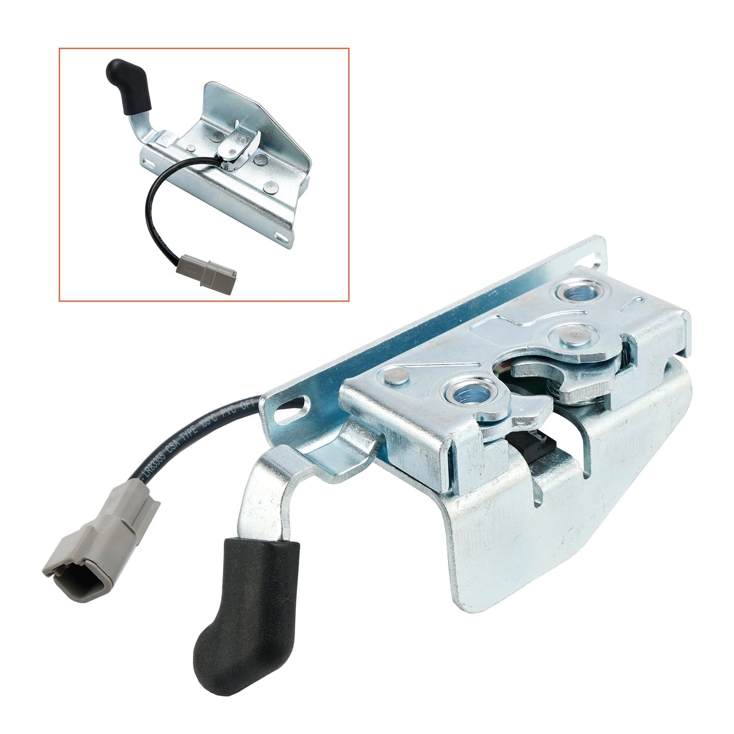 Serratura di sicurezza porta anteriore con sensore 7109661 per Bobcat 751 753 763 T300 T750 S175