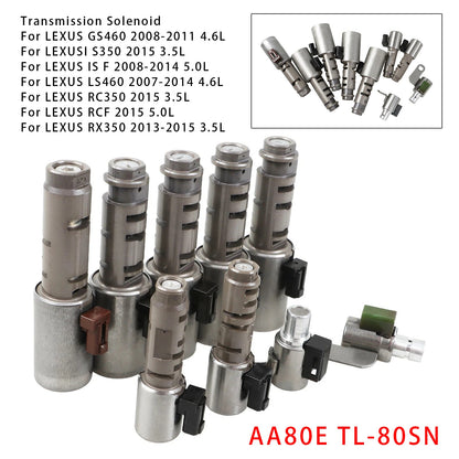 Kit solenoidi trasmissione LEXUSI S350 3.5L AA80E TL-80SN del 2015