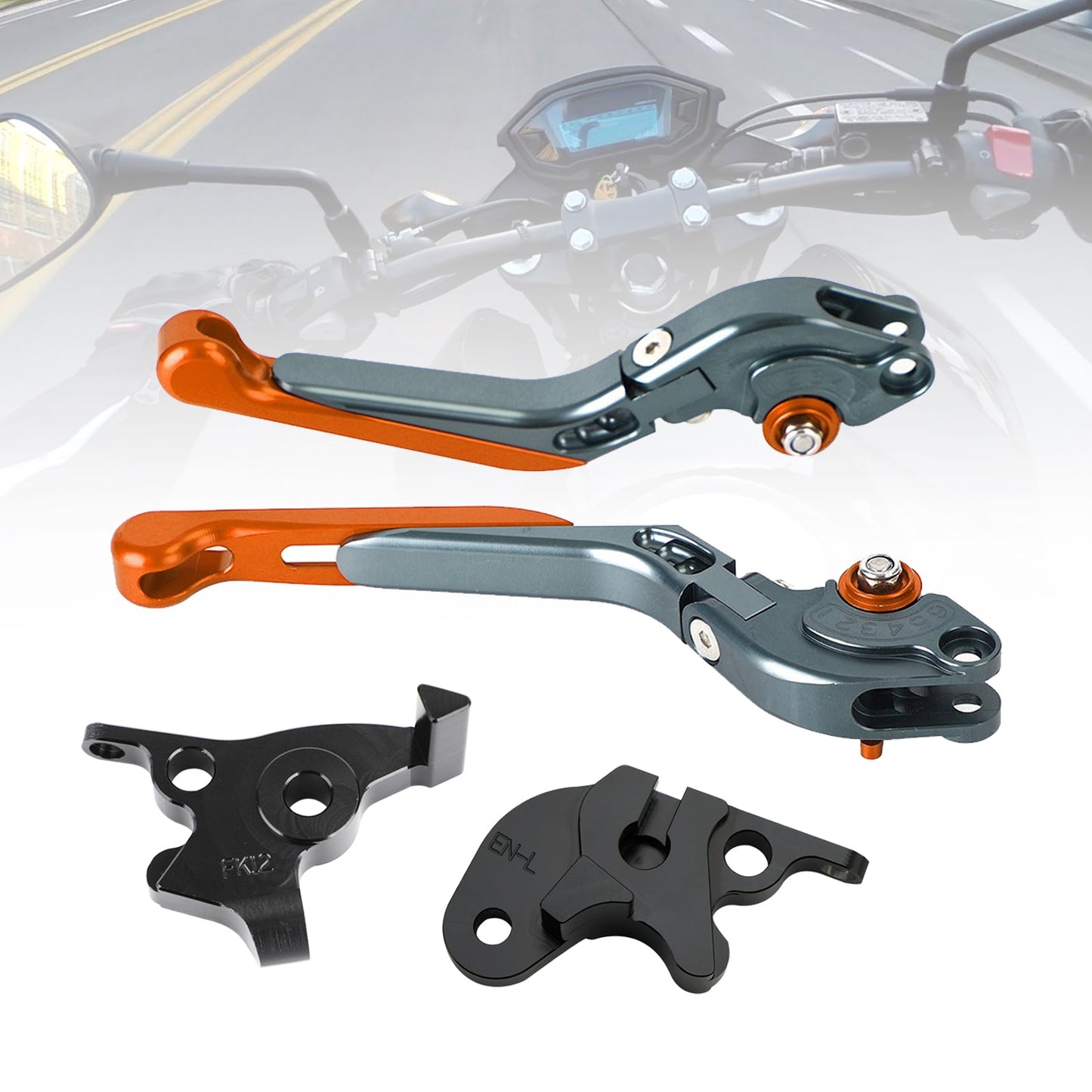 Leva freno frizione regolabile adatta per CFMOTO 250NK ABS 150NK 2019-2021