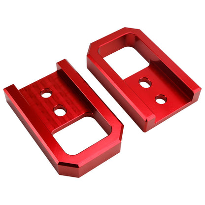 Ganci di traino anteriori per Toyota Tacoma 2024-2026 4Runner 2025-2026 rossi sinistro e destro