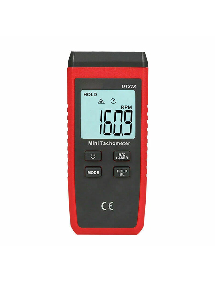 UT373 Mini contagiri digitale LCD senza contatto con laser e tester di velocità RPM