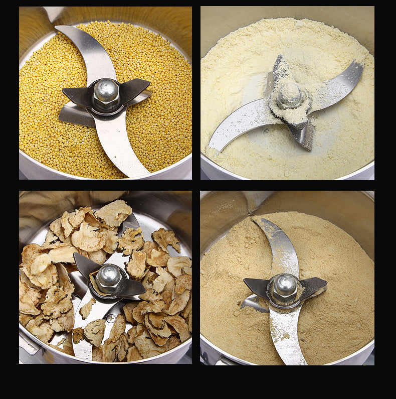 Macinacaffè elettrico per cereali da 700 g, ad alta velocità e lunga durata