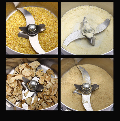 Macinacaffè elettrico per cereali da 700 g, ad alta velocità e lunga durata