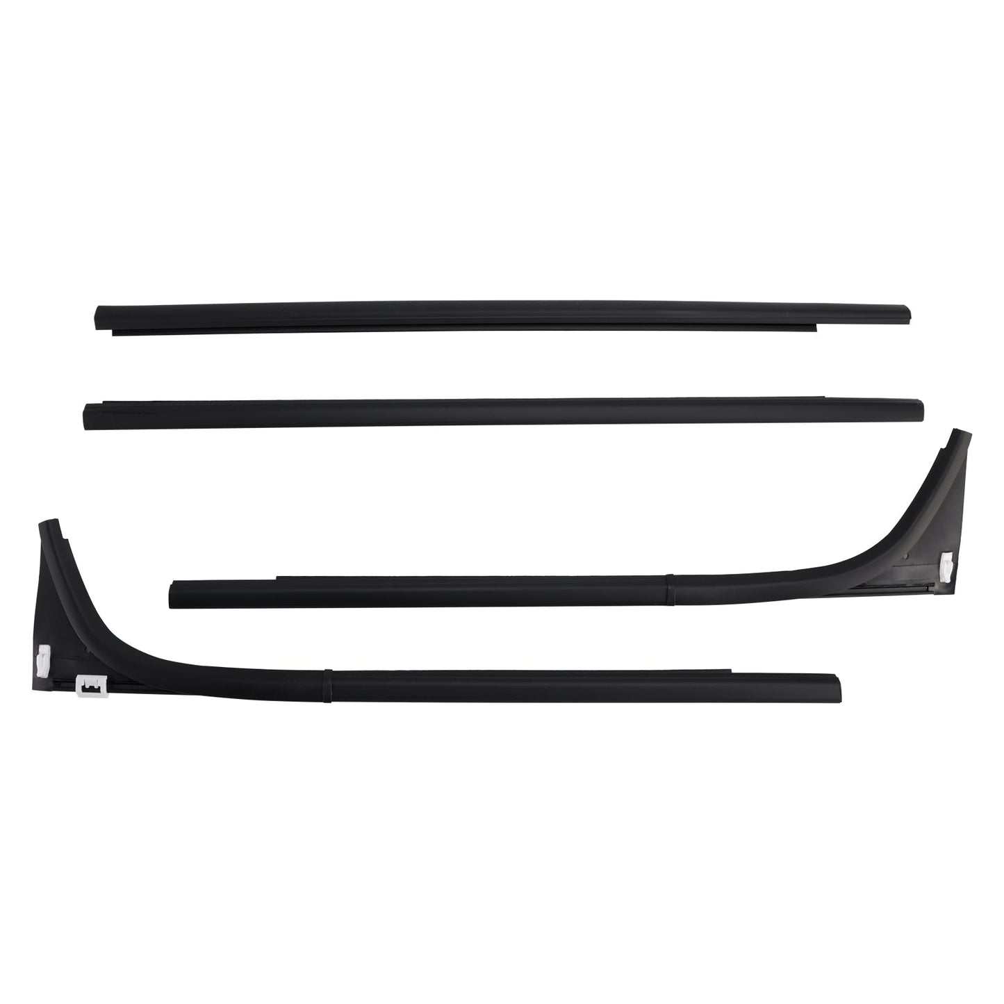 4 pezzi di guarnizione interna ed esterna per porta per Mazda BT-50 Pro Pick Up 2012-2019