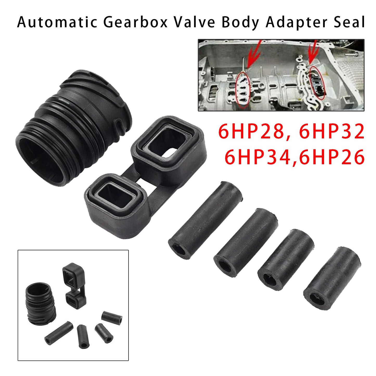 Kit di guarnizioni per adattatore corpo valvola cambio automatico per BMW 6 marce 6HP26 28 32 34