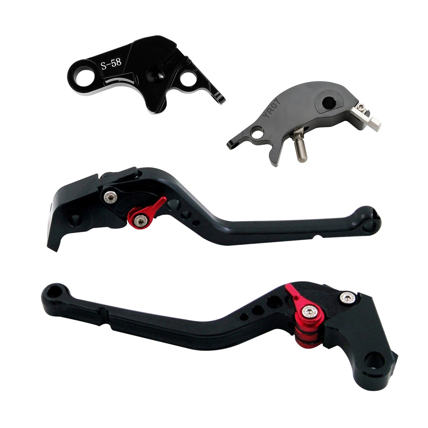Leva frizione freno lunga adatta per YAMAHA YZF R7 MT-10/SP FZ-10/SP 2022-23