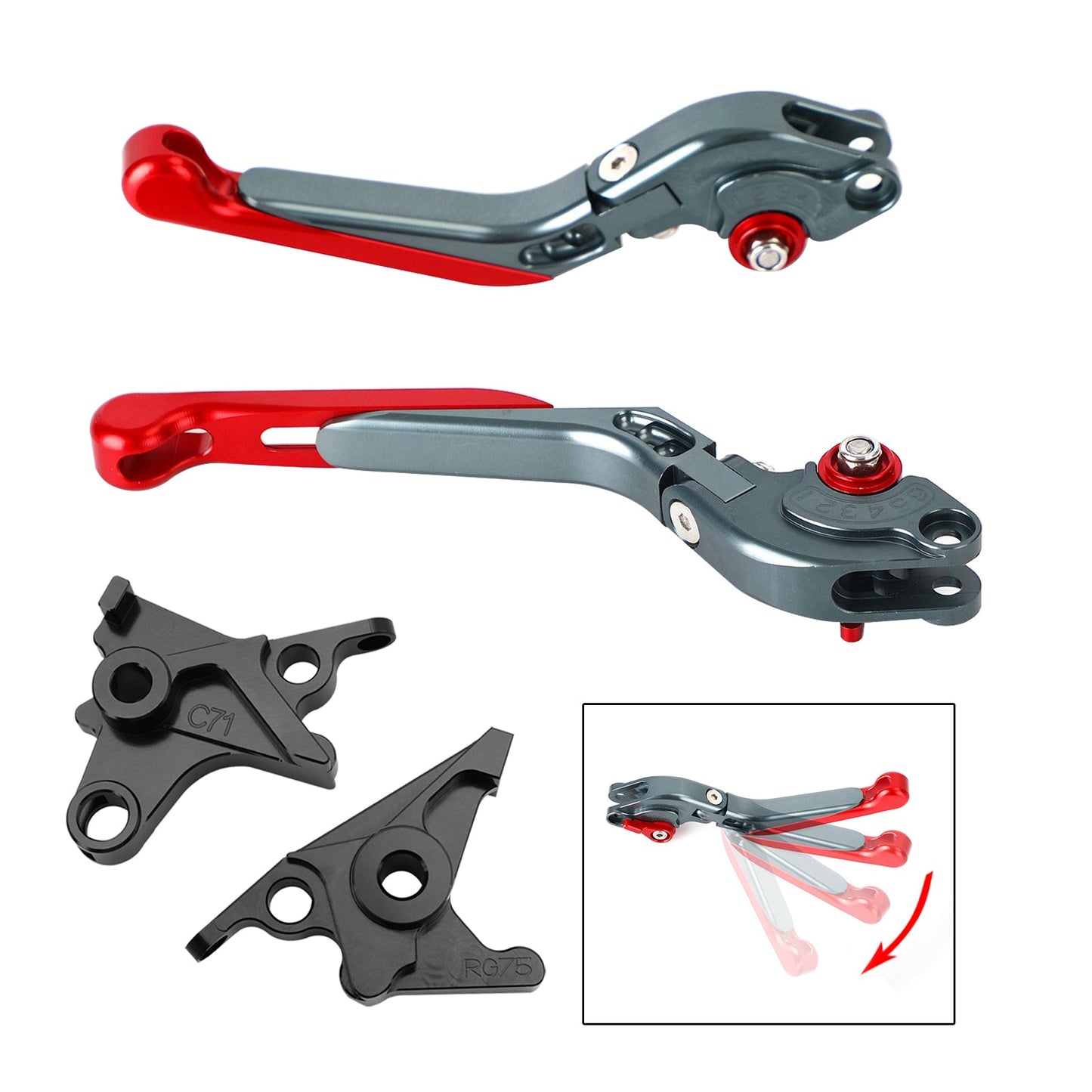 Leva freno frizione regolabile BMW R NINE T /PURE/RACER 2017-2023