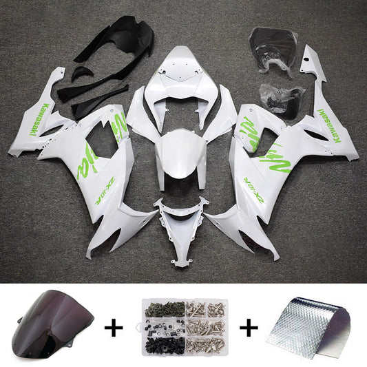 Kit carenatura iniezione in plastica ABS adatto per Kawasaki ZX10R 2008-2010