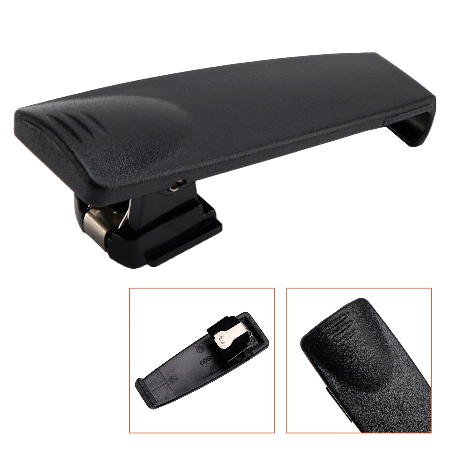 1 clip da cintura SL1M per radio bidirezionale per Sepura STP8000 STP8040 STP9000 con clip posteriore