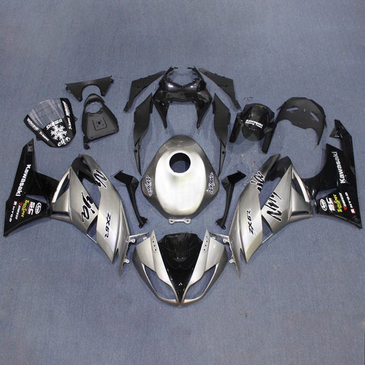 Kit carenatura iniezione in plastica ABS adatto per Kawasaki ZX6R 636 2009-2012