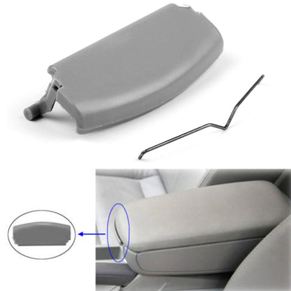 Chiusura del coperchio del bracciolo centrale della console grigia per Audi A4 B6 B7 2001-2008 8E0864245E