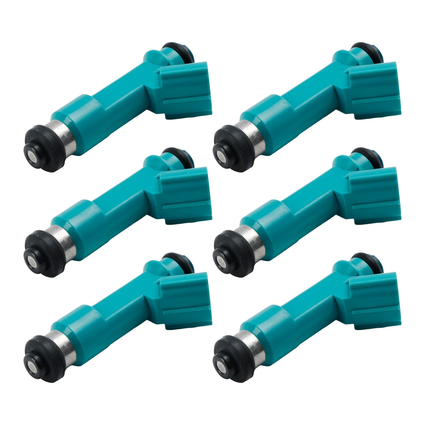 6 pezzi Iniettore carburante 23250-31060 Adatto per Toyota Tacoma 4Runner FJ Cruiser 23250-31010