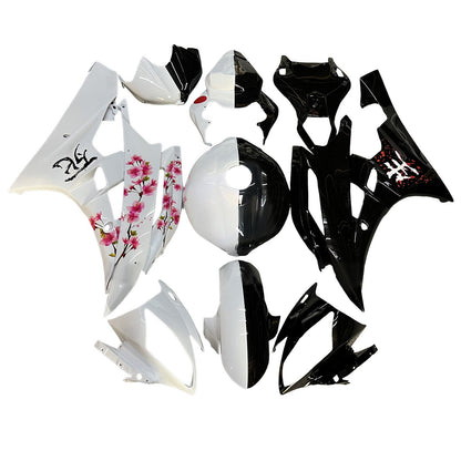 Kit carenatura iniezione plastica ABS per Yamaha YZFR6 YZF-R6 2006-2007