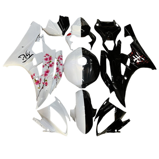 Kit carenatura iniezione plastica ABS per Yamaha YZFR6 YZF-R6 2006-2007