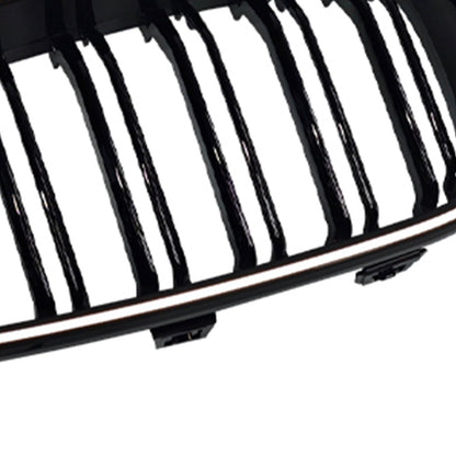 Griglia anteriore a doppia lamella nera lucida per BMW Serie 3 F34 GT (modelli 2013-2019).
