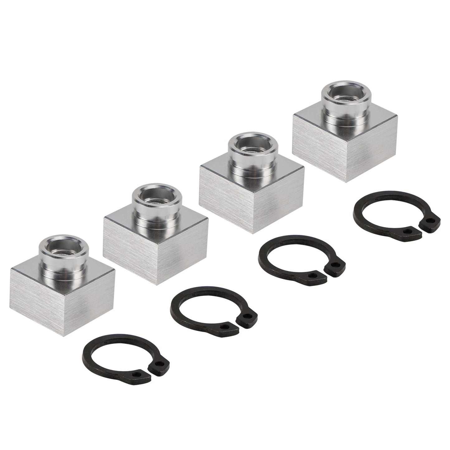 Set 4X di dadi di inserimento e anelli elastici per rimorchi per motoslitte 04414 03400 per Triton Xt e Lt