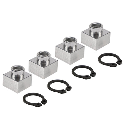 Set 4X di dadi di inserimento e anelli elastici per rimorchi per motoslitte 04414 03400 per Triton Xt e Lt