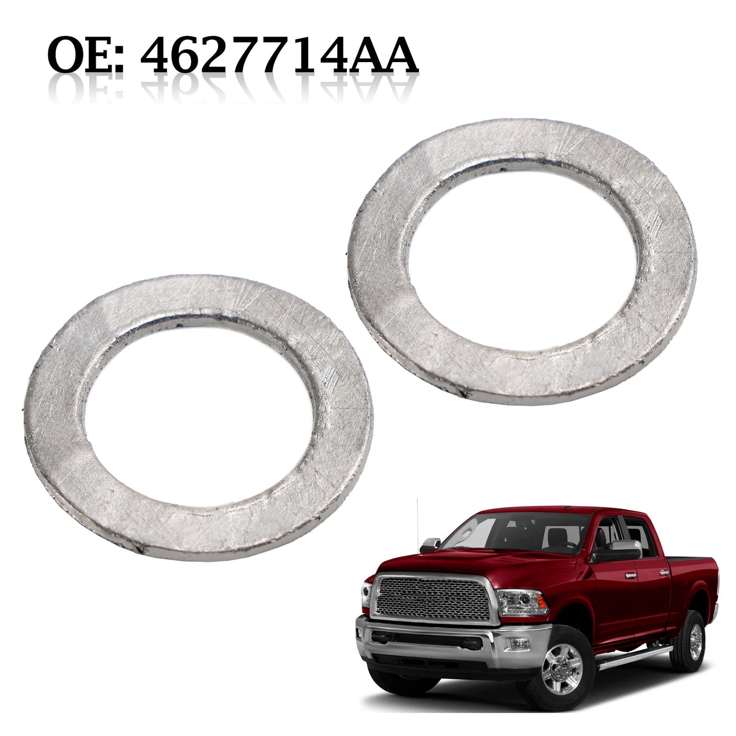 2013-2018 Dodge Ram 6.7L Diesel 2× Guarnizione iniettore DEF fluido di scarico 4627714AA